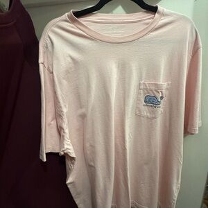 Vineyard Vines Soft Pink Crewneck Tee
